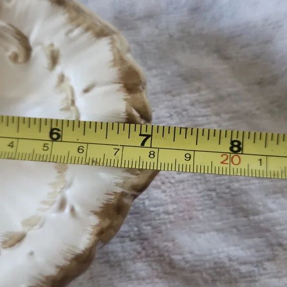 Germany Vintage porcelain 3D floral dish - Picture 9 of 12